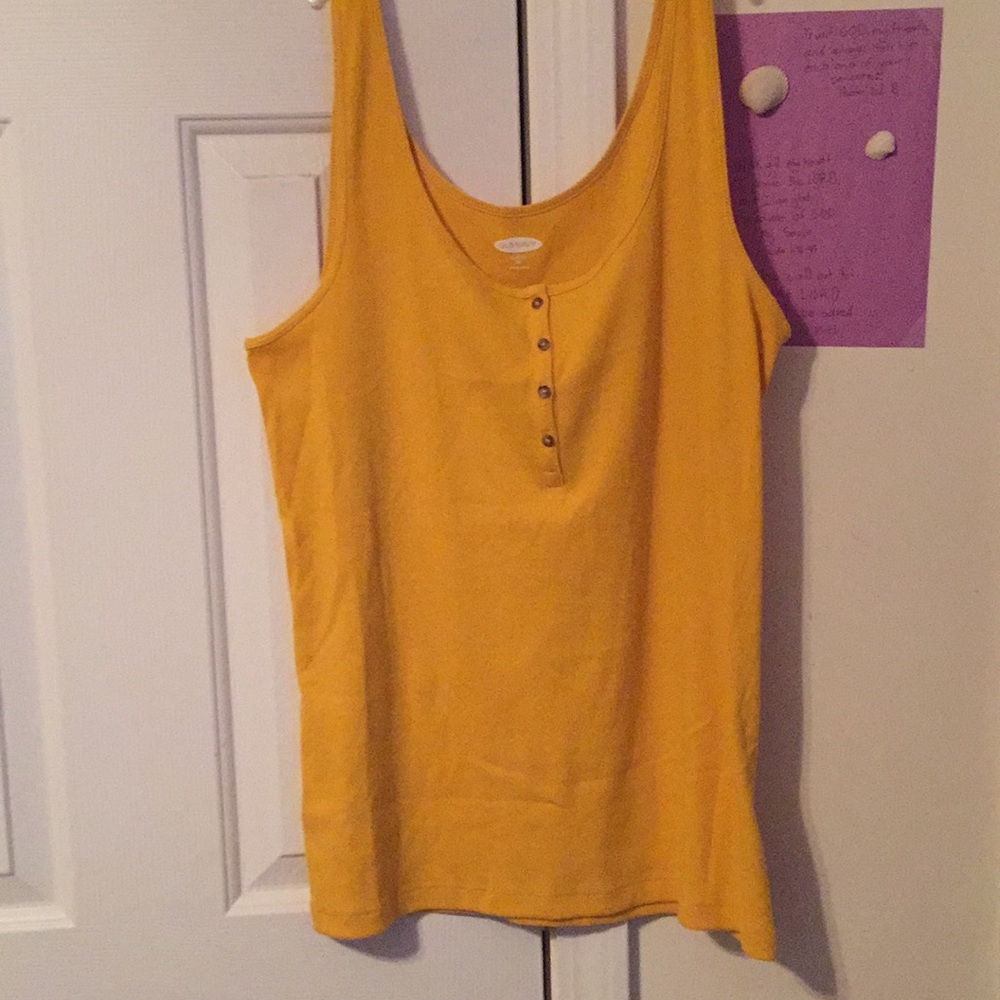 Yellow Tank Top